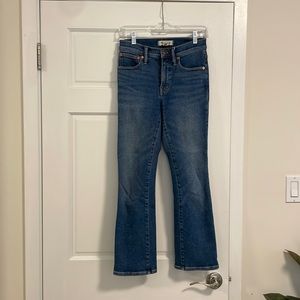 Madewell Cali Demi Boot Medium Wash Jeans